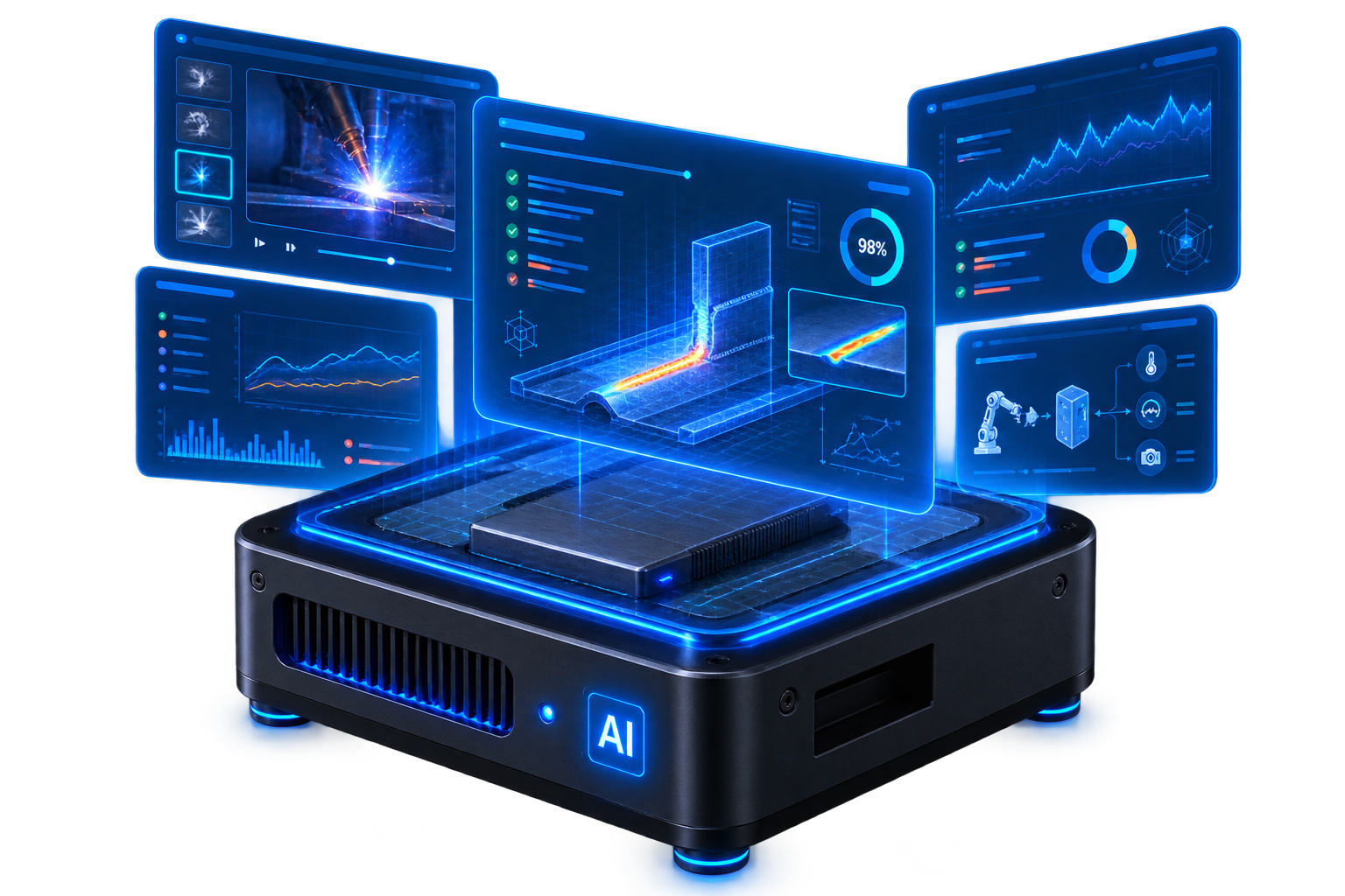 WeldAI OS platform for autonomous welding processes